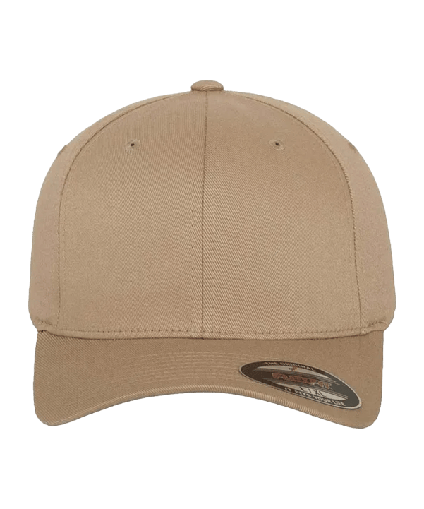 Flexfit Wooly Combed Baseball Mütze Grün - gruen