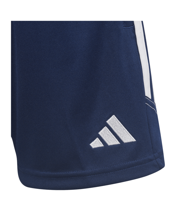 adidas Tiro 23 Short Kids Blau Weiss - blau