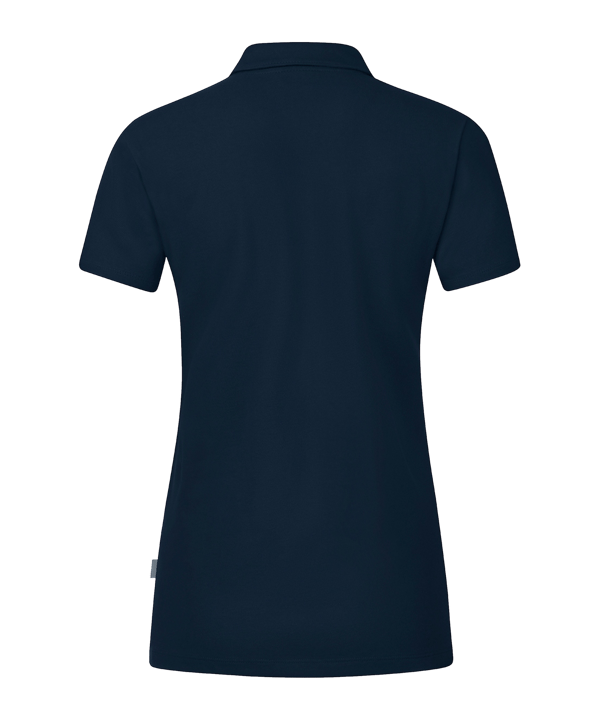 JAKO Organic Stretch Polo Shirt Damen Blau F900 - blau