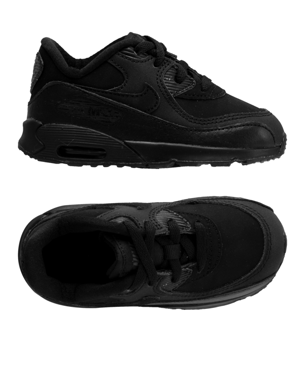Nike Air Max 90 Sneaker Kids Schwarz Grau F091 - schwarz
