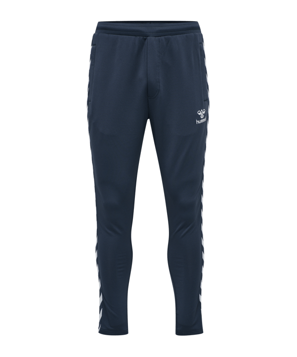 Hummel hmlNATHAN 2.0 Tapered Trainingshose F7429 - blau