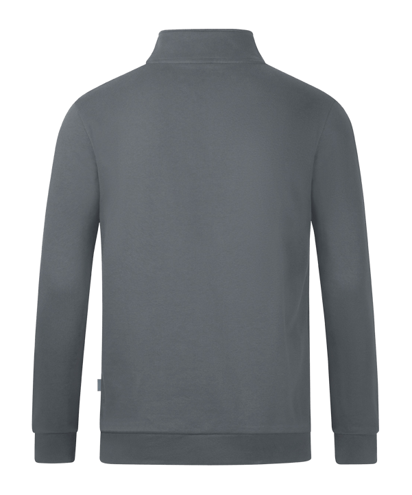 JAKO Organic Ziptop Grau F840 - grau