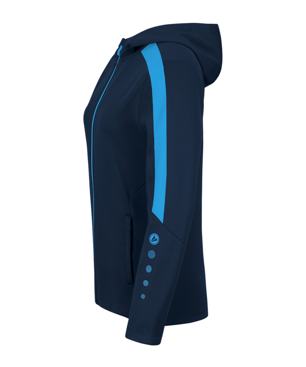 JAKO Power Kapuzenjacke Damen Blau F910 - blau