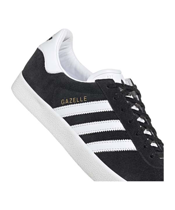 adidas Originals Gazelle 85 Schwarz Weiss Gold - schwarz