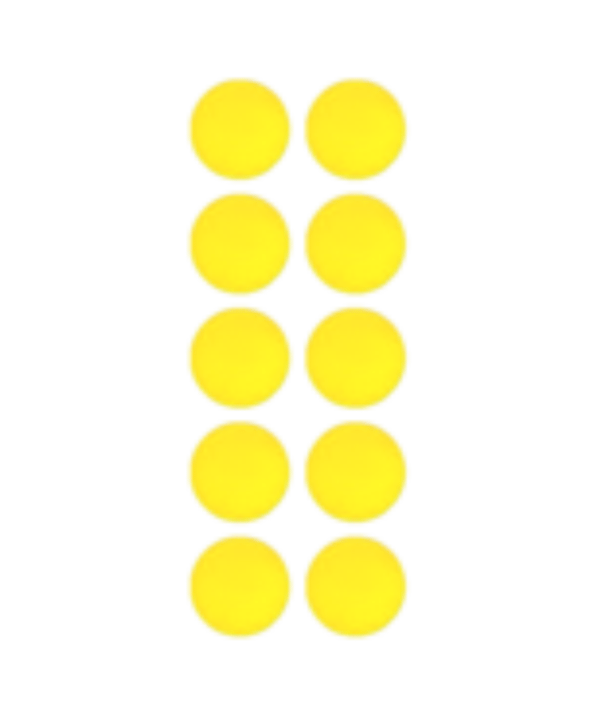 Cawila PRO Rundmagnet 10er Set 20mm Gelb - gelb