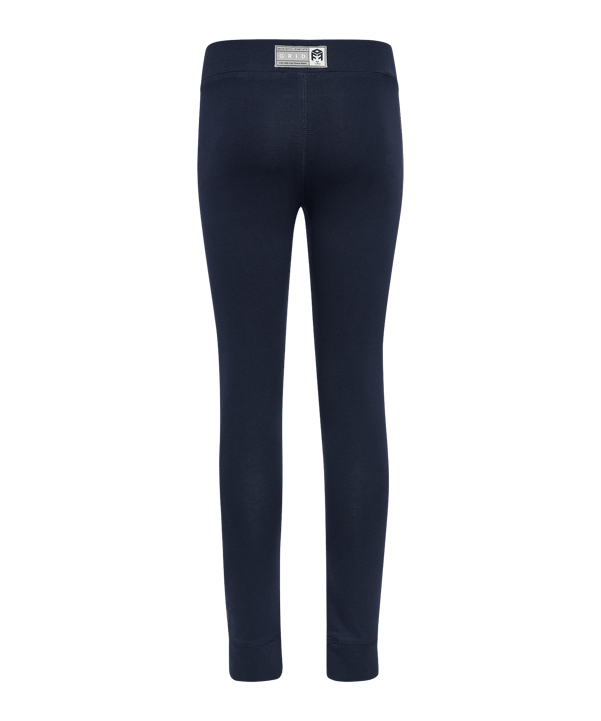 Hummel Move Grid Cotton Leggings Kids Blau F7026 - blau