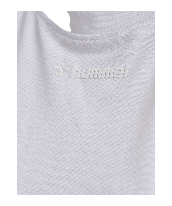 Hummel Mt Vanja Boxy Short T-Shirt Damen Weiß F9001 - weiss