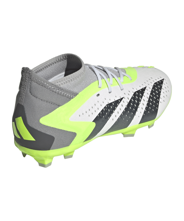 adidas Predator Accuracy.1 FG Crazyrush Kids Weiss Schwarz Gelb - weiss