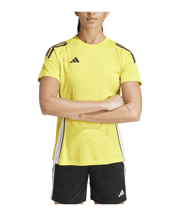 adidas Tiro 24 Trikot Damen Gelb Weiss - gelb