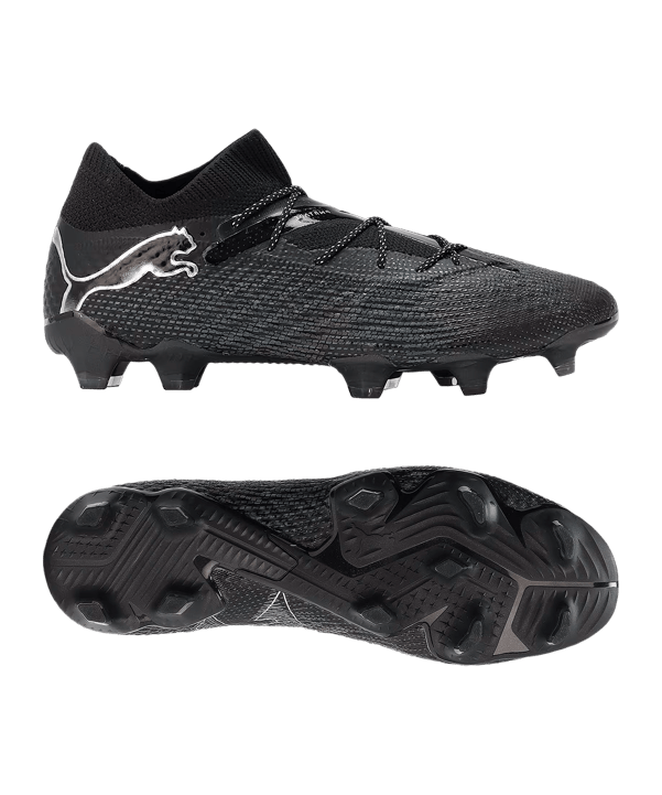 PUMA FUTURE 7 Ultimate FG/AG Eclipse Schwarz Weiss F02 - schwarz