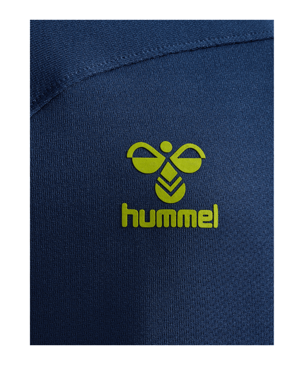 Hummel hmlLEAD HalfZip Sweatshirt Kids Blau F7642 - blau