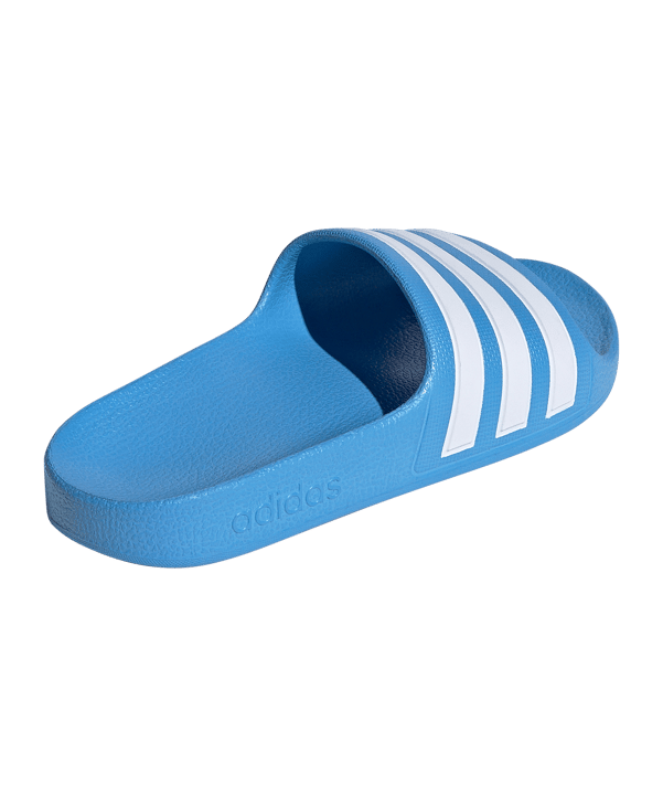 adidas Adilette Aqua Badelatschen Kids Blau - blau