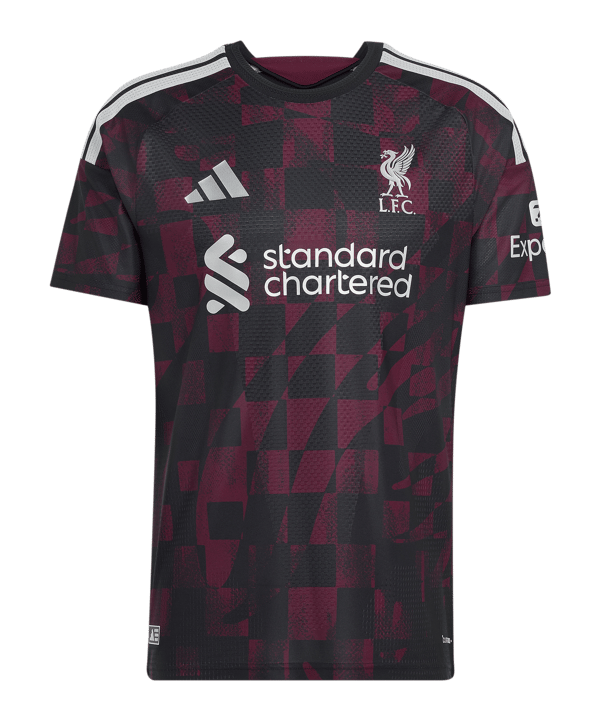 adidas FC Liverpool Authentic Trikot 3rd 2026/2027 Schwarz - schwarz