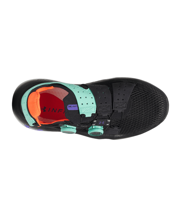 Under Armour U Infinite Mega Laufschuh Schwarz F002 - schwarz