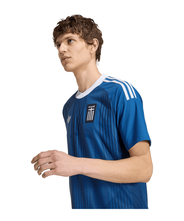 adidas EPO Griechenland Authentic Trikot Away 2026 Blau - blau
