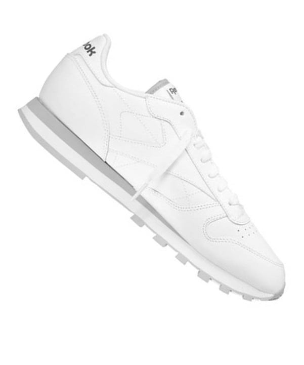 Reebok Classic Leather Sneaker Weiss Grau - weiss