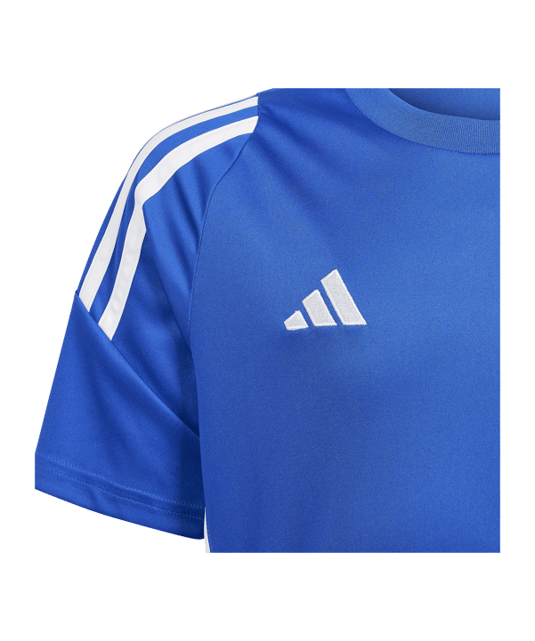 adidas Tiro 24 Trikot Kids Blau Weiss - blau