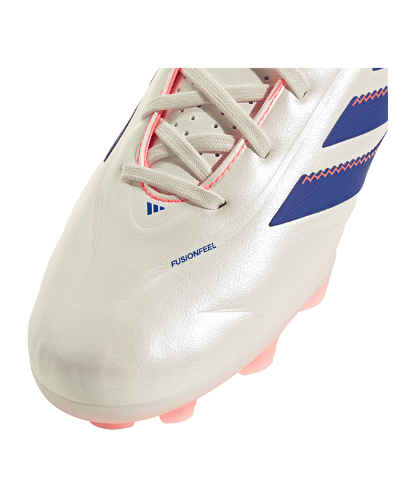 adidas Copa Pure III League 2G/3G AG Coral Blaze Weiß - weiss