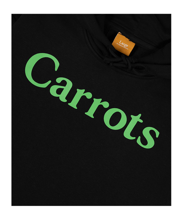 Carrots Wordmark Hoody Schwarz - schwarz