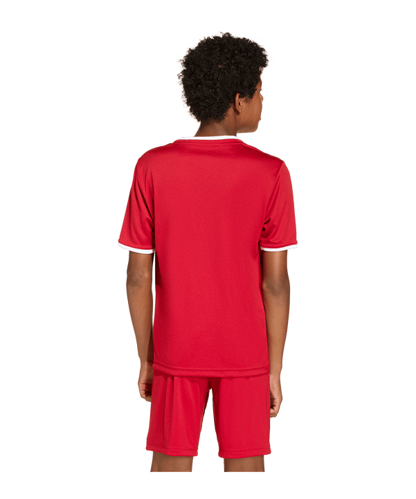 adidas Entrada 26 Trikot Kids Rot - rot