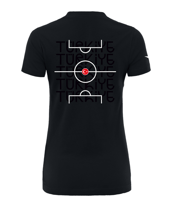 Nike Türkiye Black Series T-Shirt Damen Schwarz F010 - schwarz