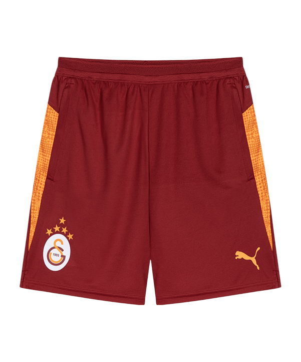 PUMA Galatasaray Istanbul Pocket Training Pantaloncini Rosso C01 - rosso