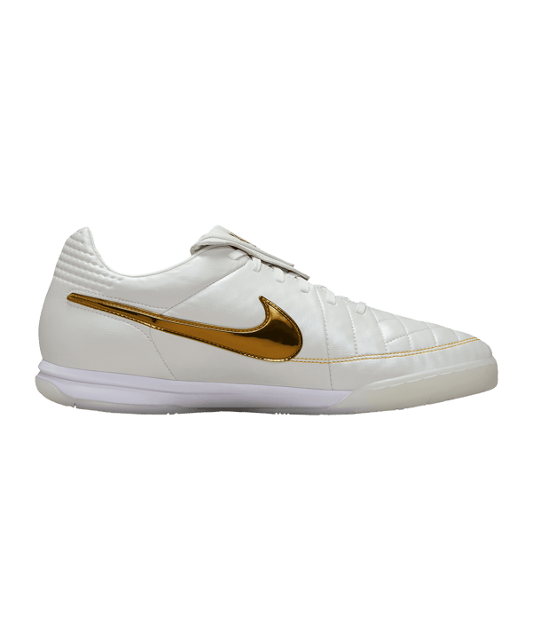 Nike Tiempo Legend IN Touch of Gold Weiß F100 - weiss