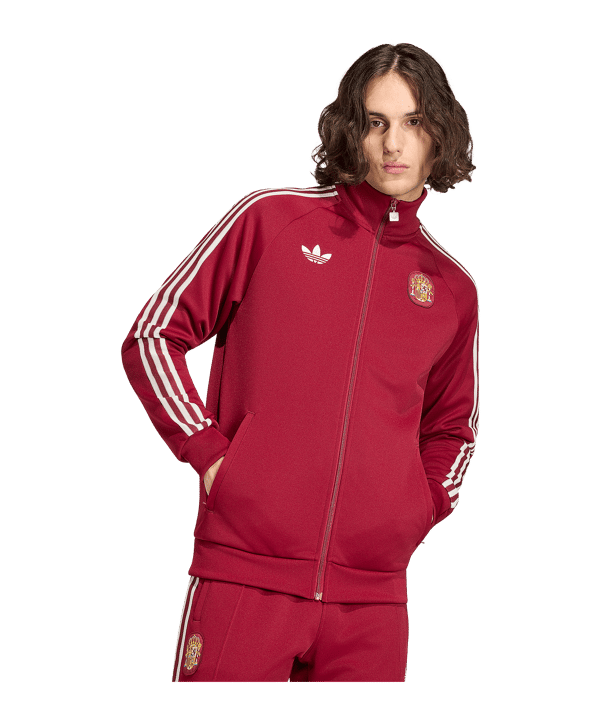 adidas FEF Spanien Originals Jacke Rot - rot