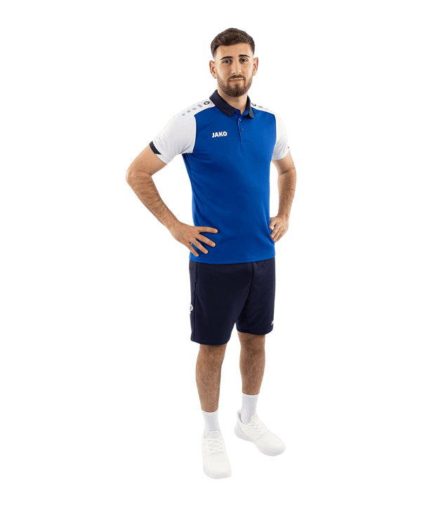 JAKO Dynamic Polo Blau F405 - blau
