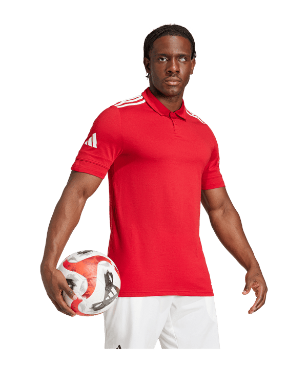 adidas Squadra 25 Polo Rot - rot