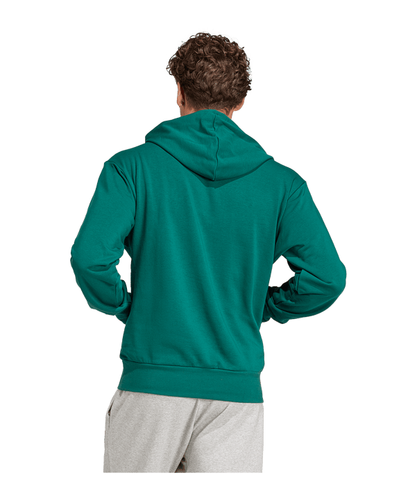 adidas Sportswear Essentials Feelcozy French Terry Hoody Grün - gruen