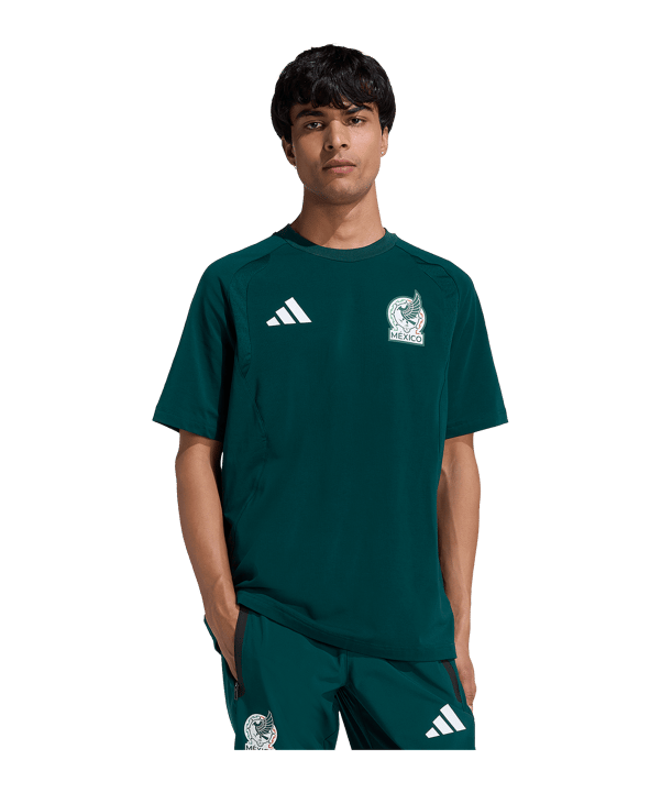 adidas FMF Messico Tiro Travel T-shirt Verde - verde