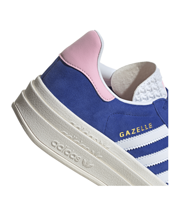 adidas Originals Gazelle Bold Damen Blau Rosa - rosa