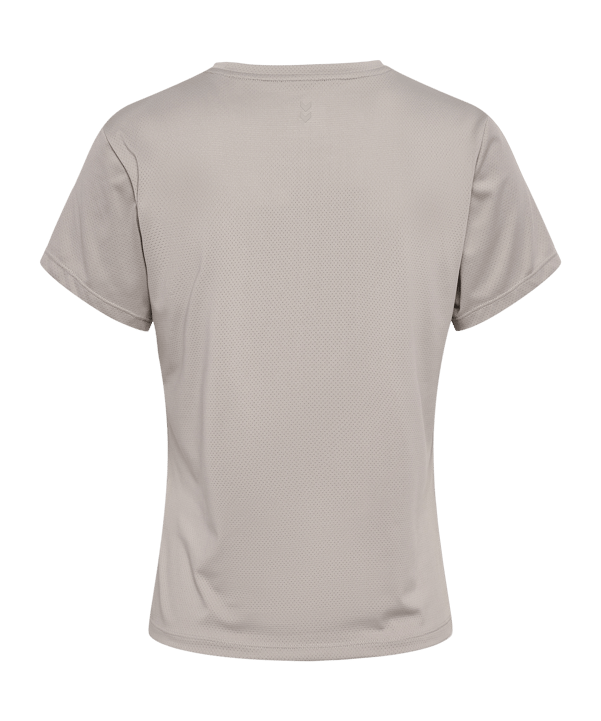 Hummel Mt Aura Mesh T-Shirt Damen Grau F2540 - grau