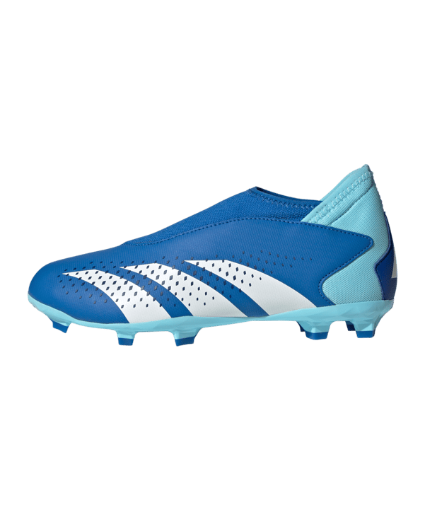 adidas Predator Accuracy.3 LL FG Marinerush Kids Blau Weiss - blau