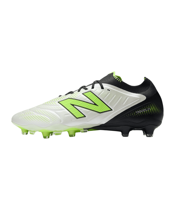 New Balance Tekela Elite Low Laced v5 FG Lime Light Weiß - weiss