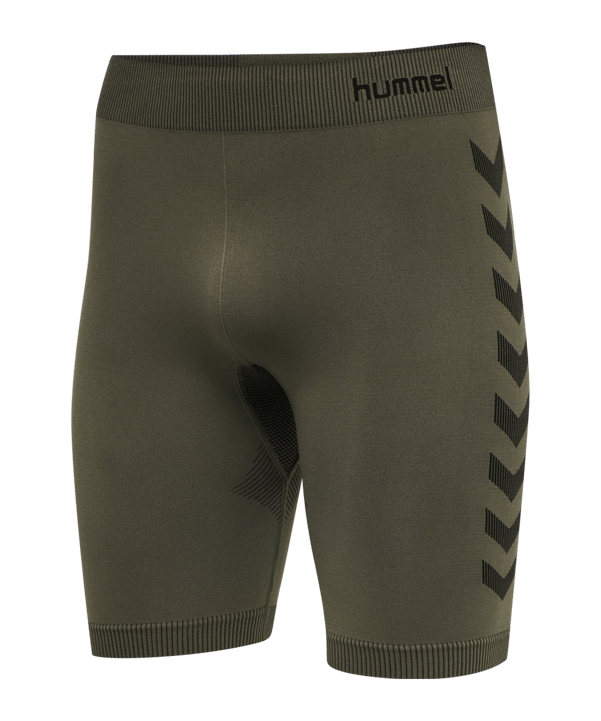 Hummel hmlFIRST Seamless Short Khaki F6084 - khaki