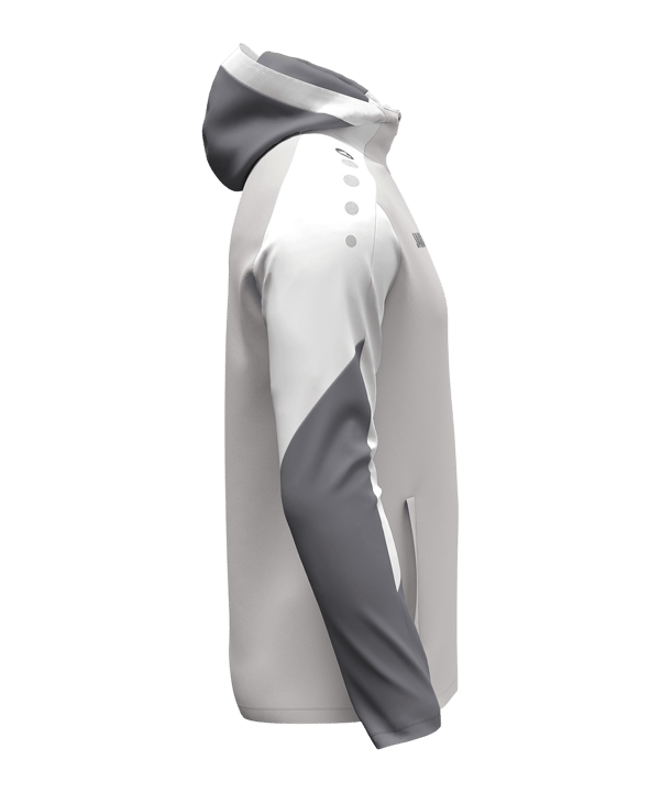 JAKO Dynamic Kapuzenjacke Kids Grau F837 - grau