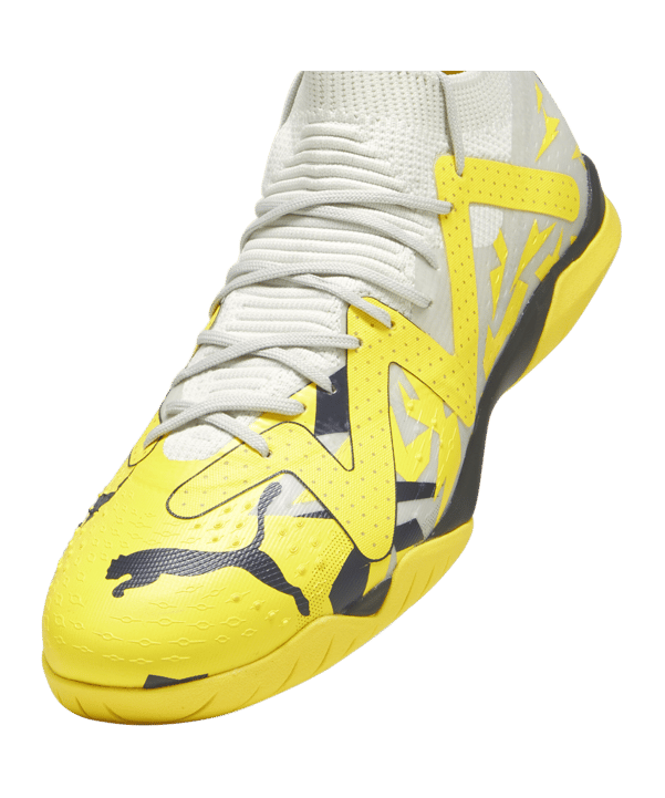 PUMA FUTURE Match IT Halle Voltage Grau Gelb F04