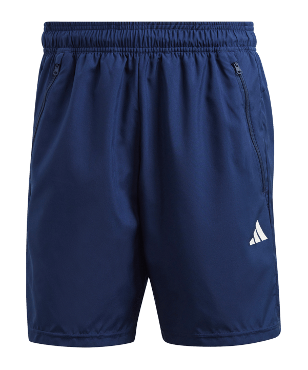 adidas Essentials Woven Short Blau Weiss - blau