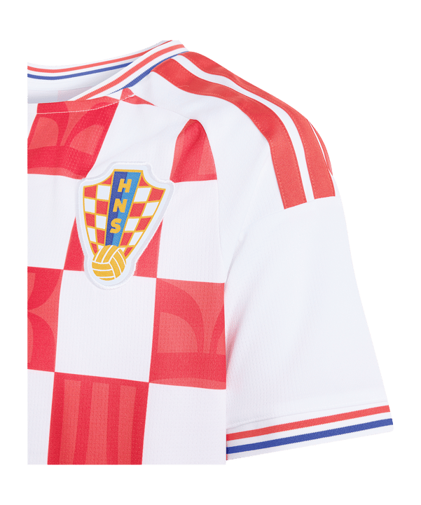 adidas Croazia Maglietta Home 2026 Bambini Bianco - bianco