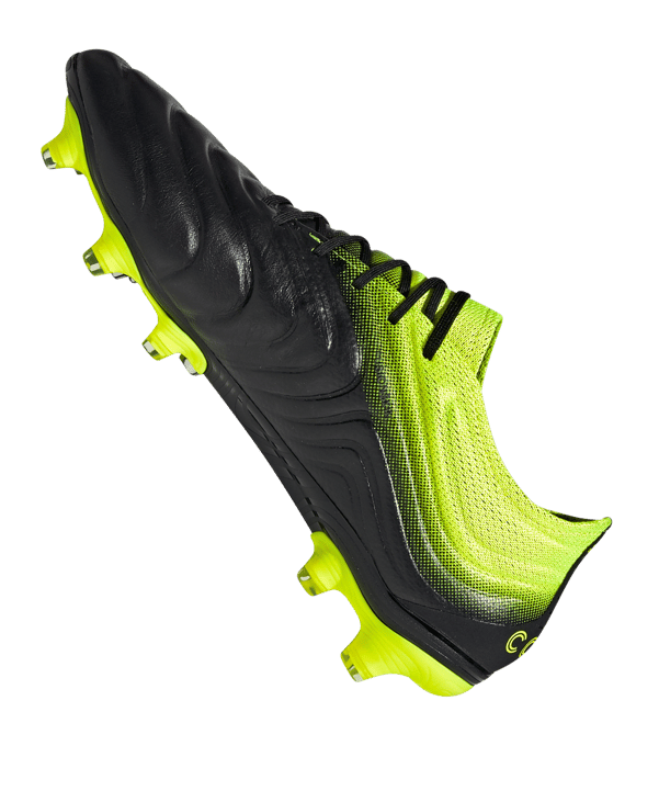 adidas COPA 19.1 FG Schwarz Gelb - schwarz
