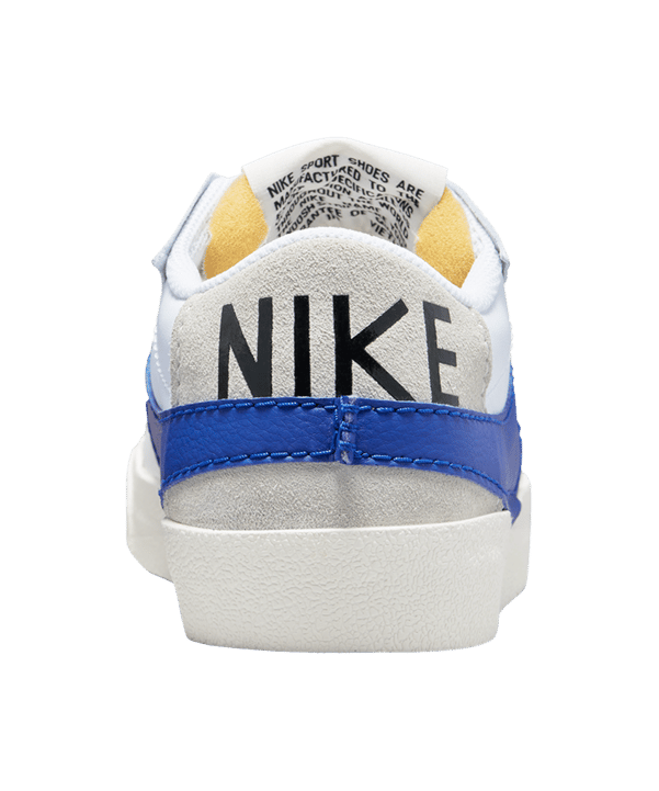 Nike Blazer Low 77 Jumbo Weiss Blau F100 - weiss