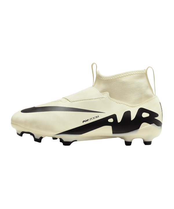 Nike Jr Air Zoom Mercurial Superfly IX Academy FG/MG Mad Ready Kids Beige Schwarz F700 - beige