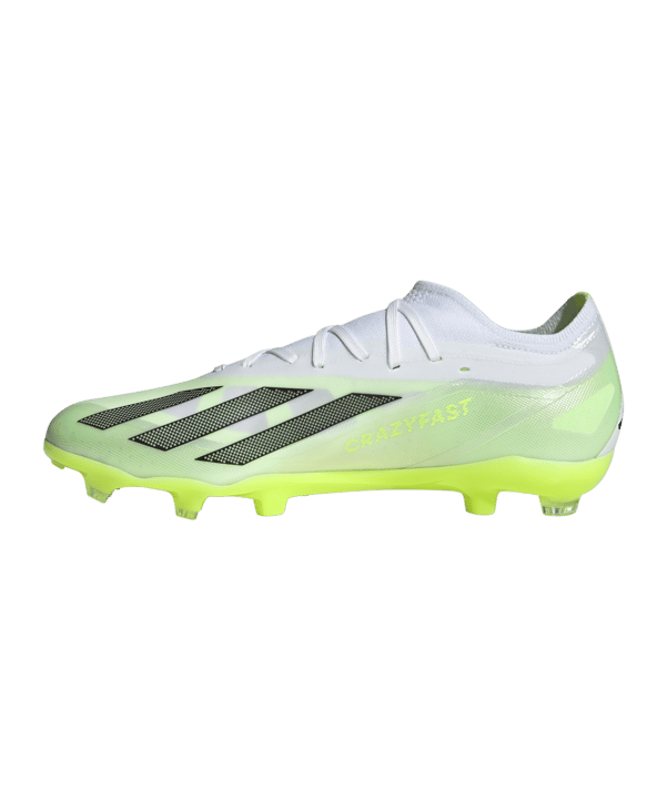 adidas X Crazyfast.2 FG Crazyrush Weiss Schwarz Gelb - weiss
