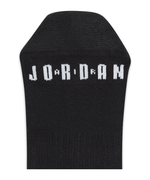 Jordan Essential Crew 3er Pack Socken Schwarz F010 - schwarz