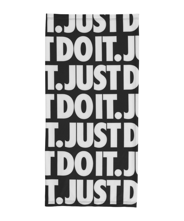 Nike Classic Wrap Neckwarmer Schwarz Weiss F010 - schwarz