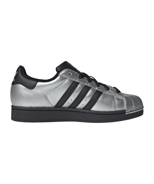 adidas Superstar II Damen Silber - silber