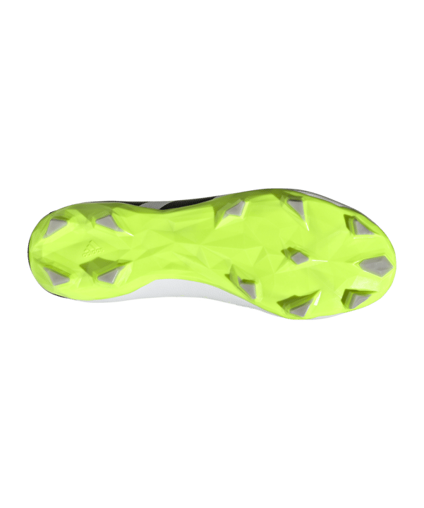 adidas Predator Accuracy.3 FG Crazyrush Weiss Schwarz Gelb - weiss