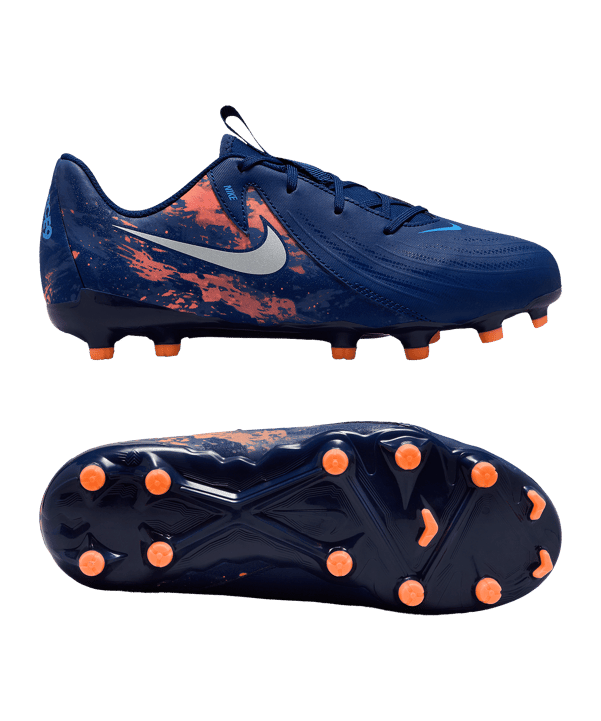 Nike Jr Phantom GX II Academy FG/MG Erling Haaland Kids Blau F400 - blau